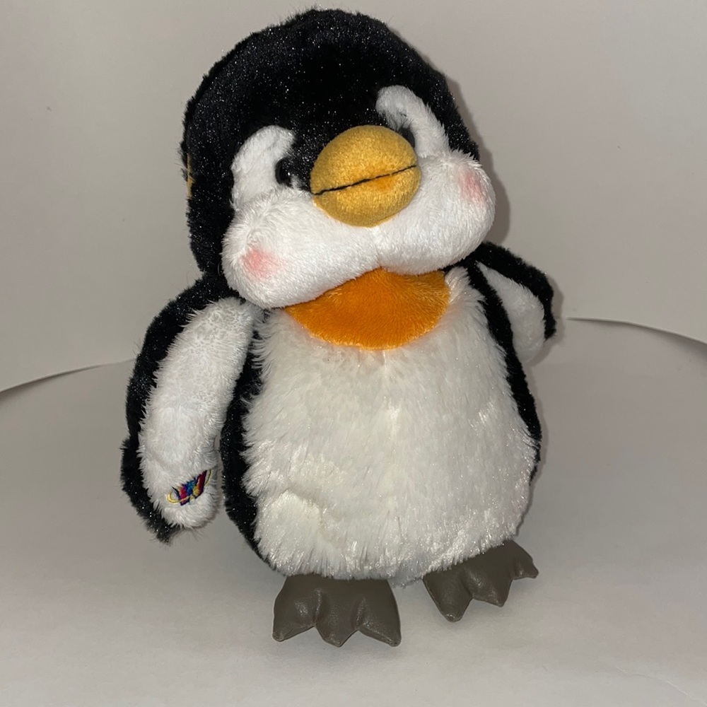 Ganz Webkinz Penguin Plush 8" Stuffed Animal Toy No Code Tag